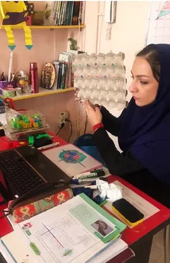مدرسه رویا، آموزش آنلاین مدرسه دخترانه رویا منطقه 22