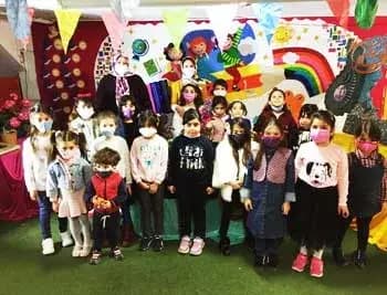 مدرسه رسا، ورود پیش دبستانی های عزیز مدرسه ی دخترانه رسا