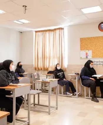 مدرسه هدی، عکس ازکلاس های آموزشی دبیرستان دخترانه هدی منطقه 5